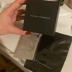 David Yurman Jewlery Box, Pouch, and Cloth